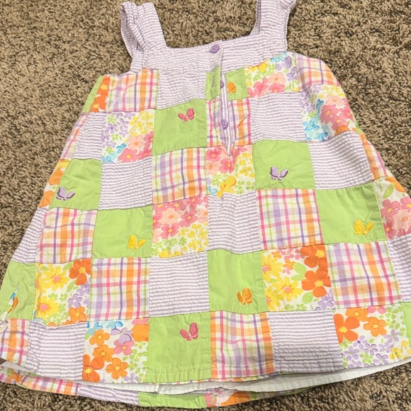 Gymboree Purple Striped Dress - Picture 3 of 3